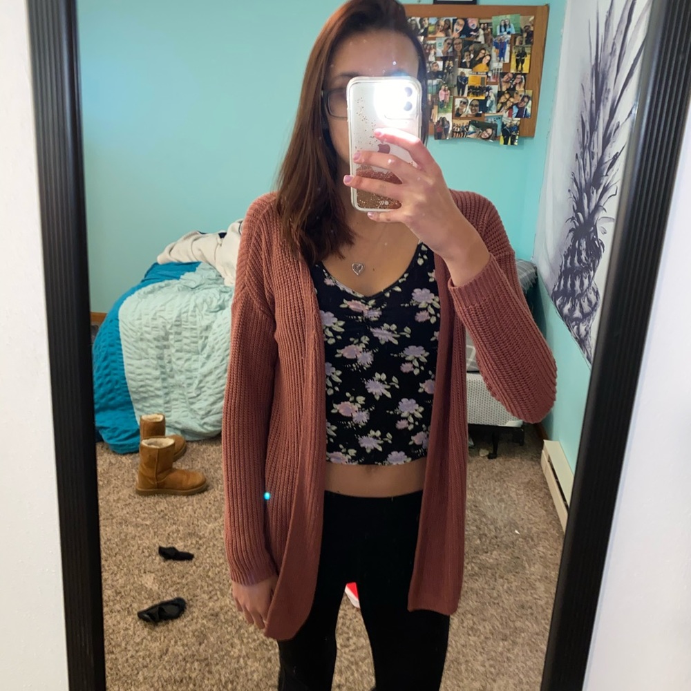 American Eagle Floral Tank